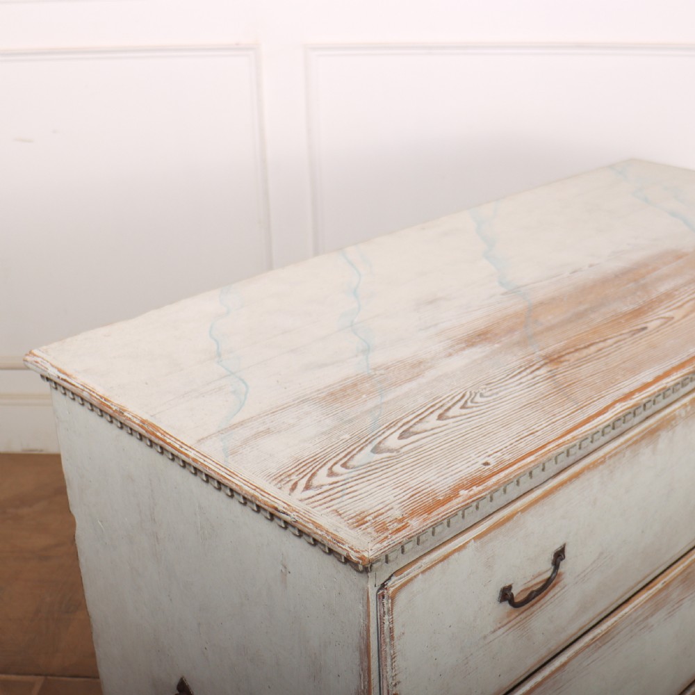 Swedish Painted Pine Commode View XI