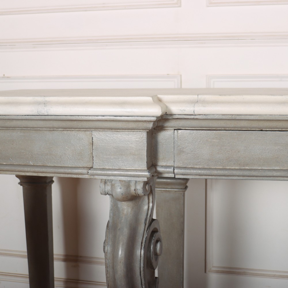 Huge 19th Century Painted Console Table View VII