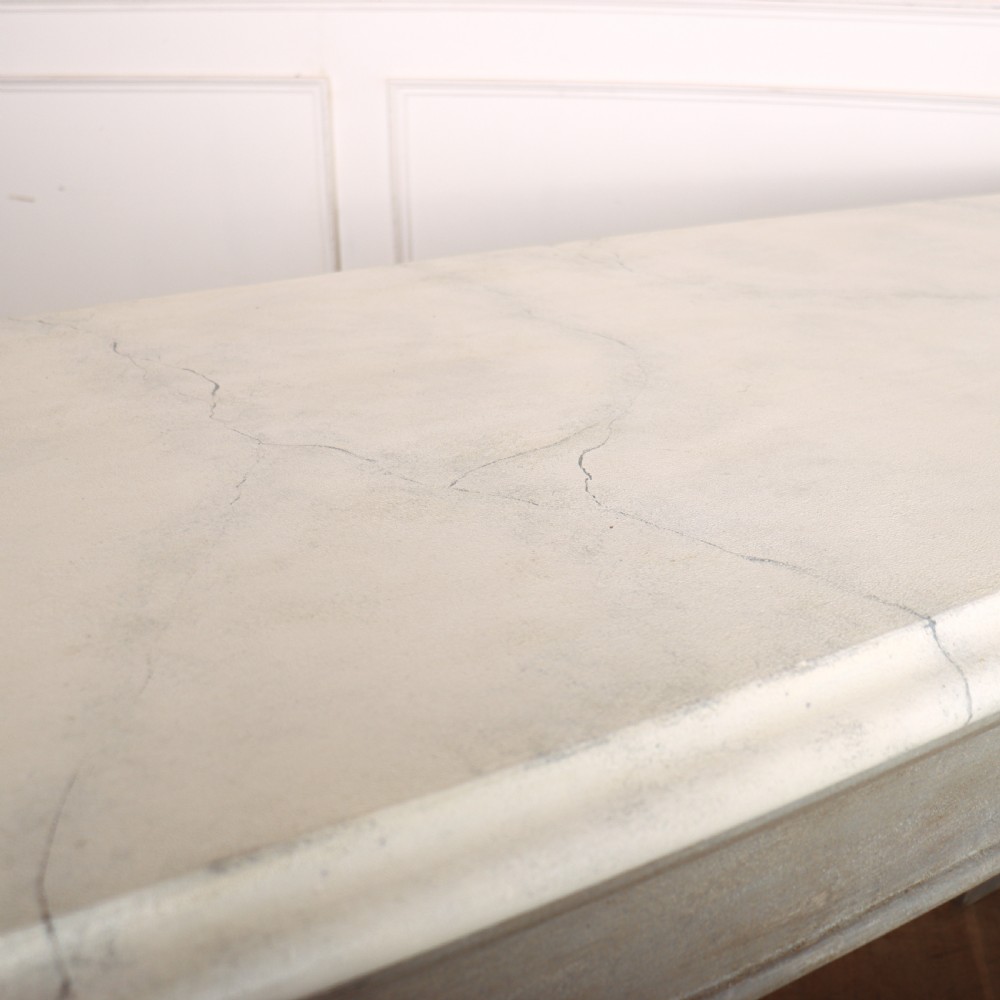Huge 19th Century Painted Console Table View XV