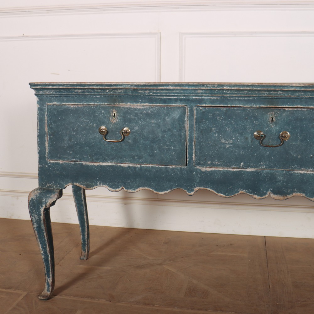 18th Century English Painted Dresser Base View V