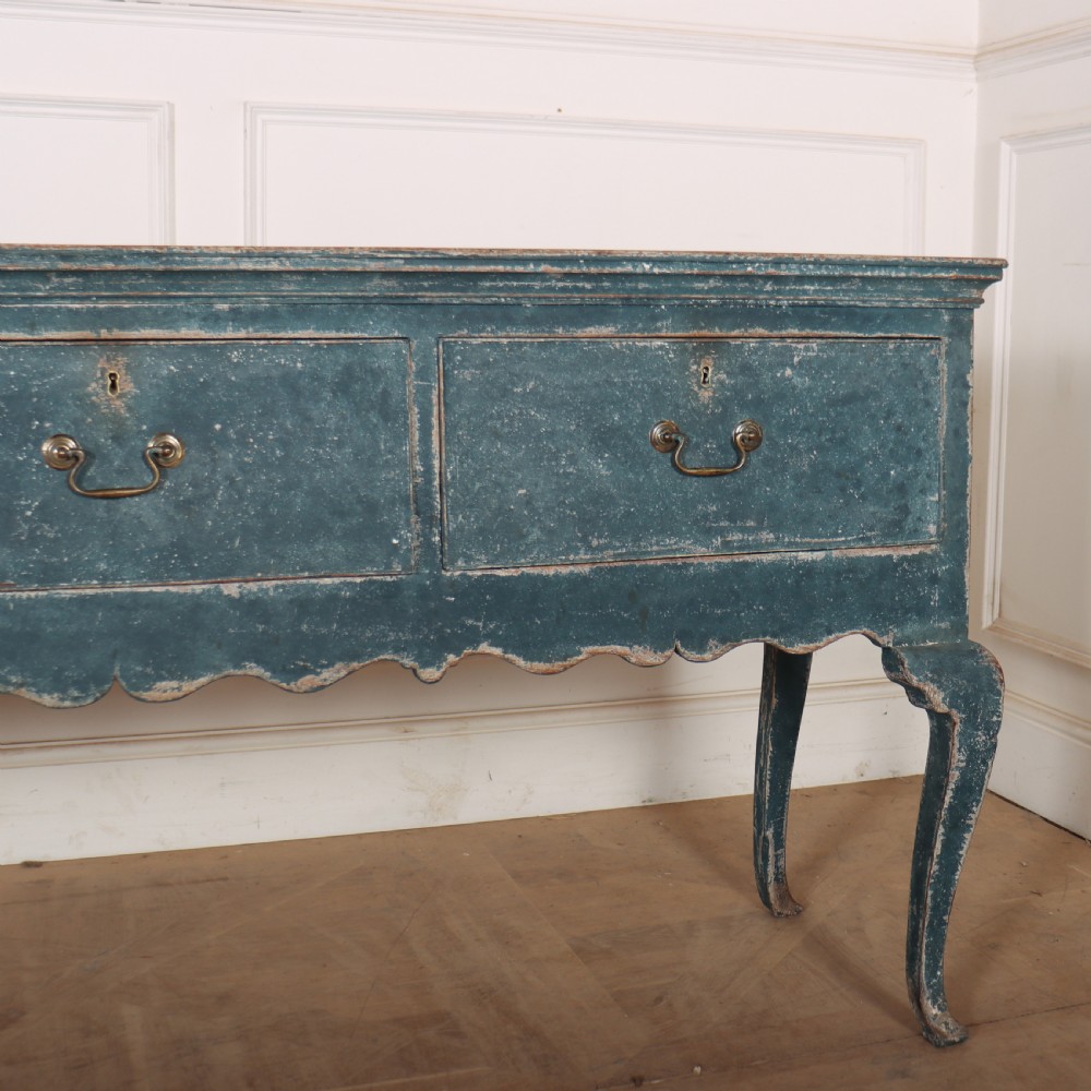 18th Century English Painted Dresser Base View VI