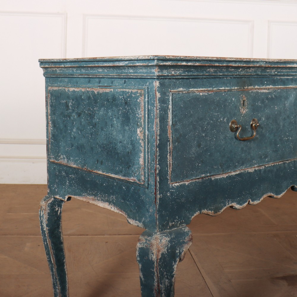 18th Century English Painted Dresser Base View IX