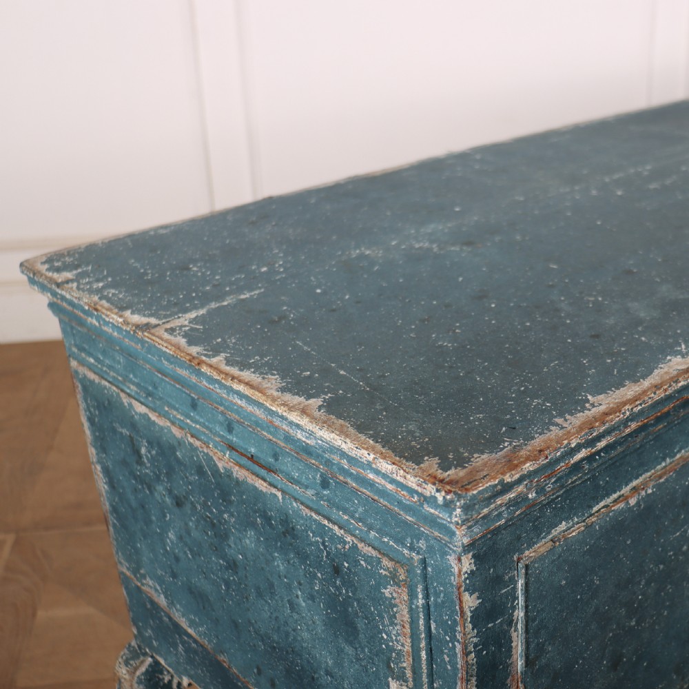 18th Century English Painted Dresser Base View XI