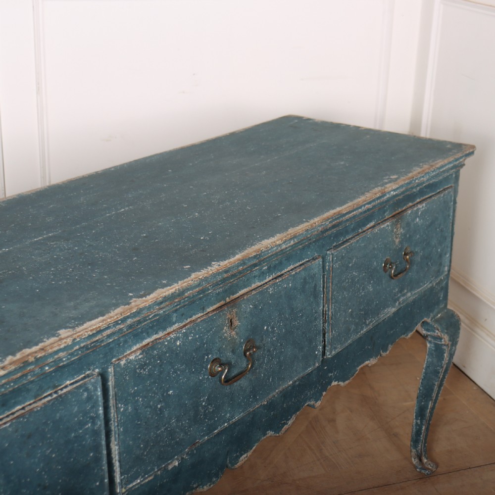 18th Century English Painted Dresser Base View XII