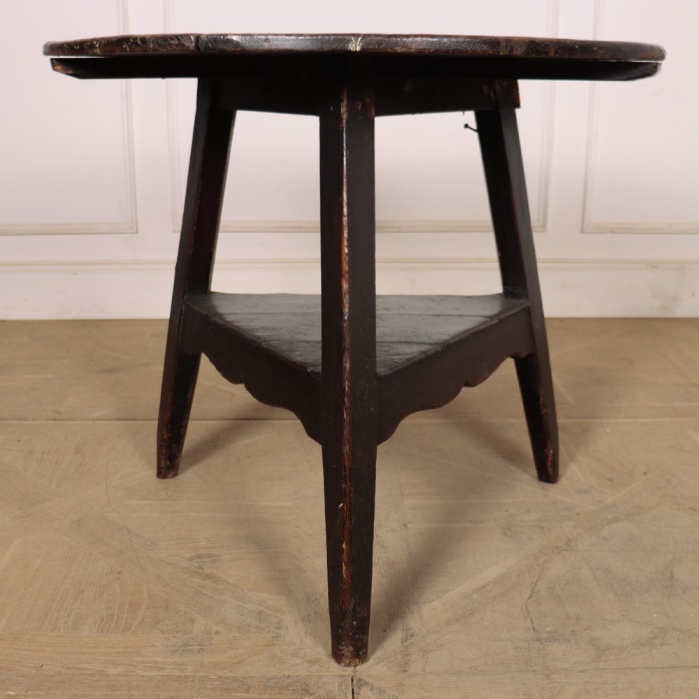 Original Painted Welsh Cricket Table View II