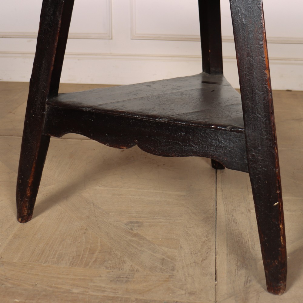 Original Painted Welsh Cricket Table View IV
