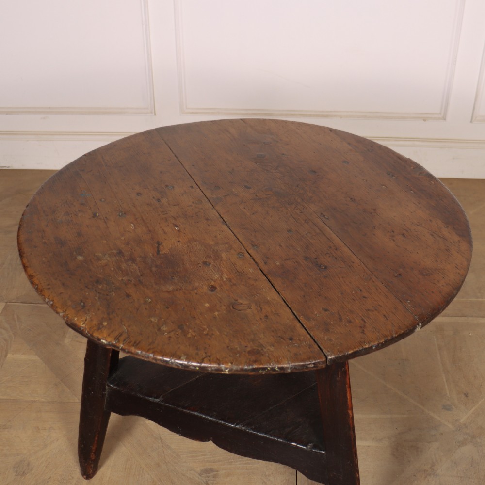 Original Painted Welsh Cricket Table View V