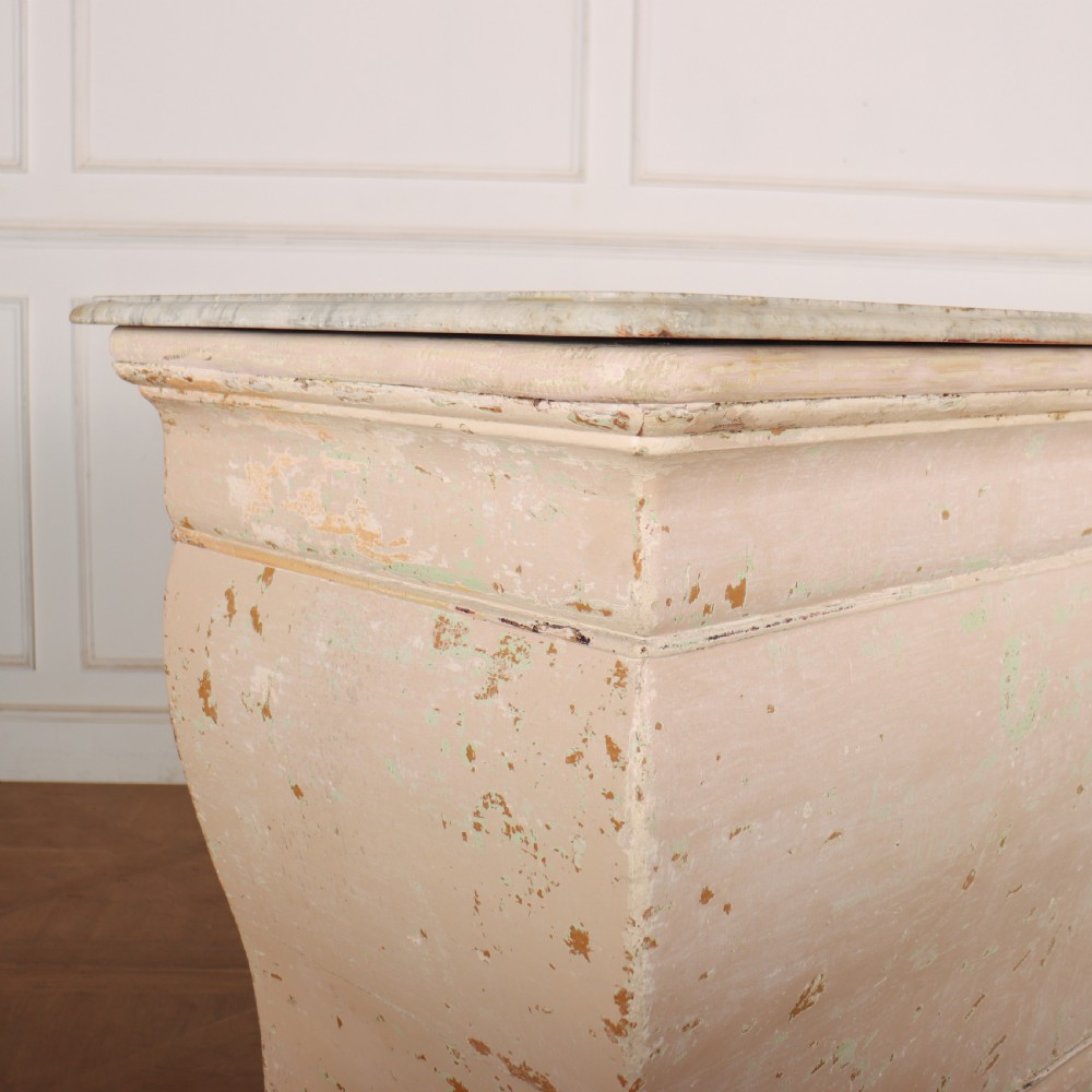 Huge French Original Painted Shop Counter View III