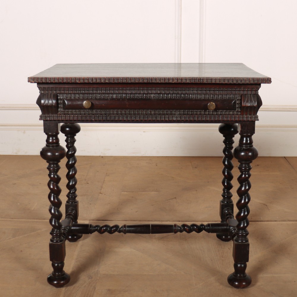 Near Pair of Portuguese Side Tables View VI