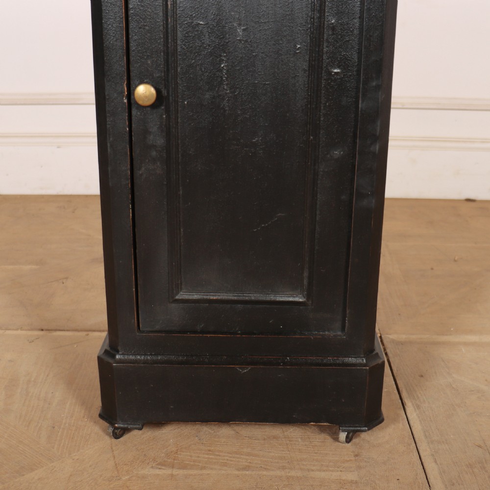 French Painted Marble Top Bedside Table View VI