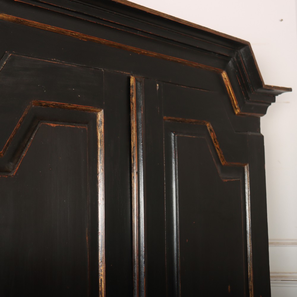 18th Century Swedish Painted Linen Cupboard View XI