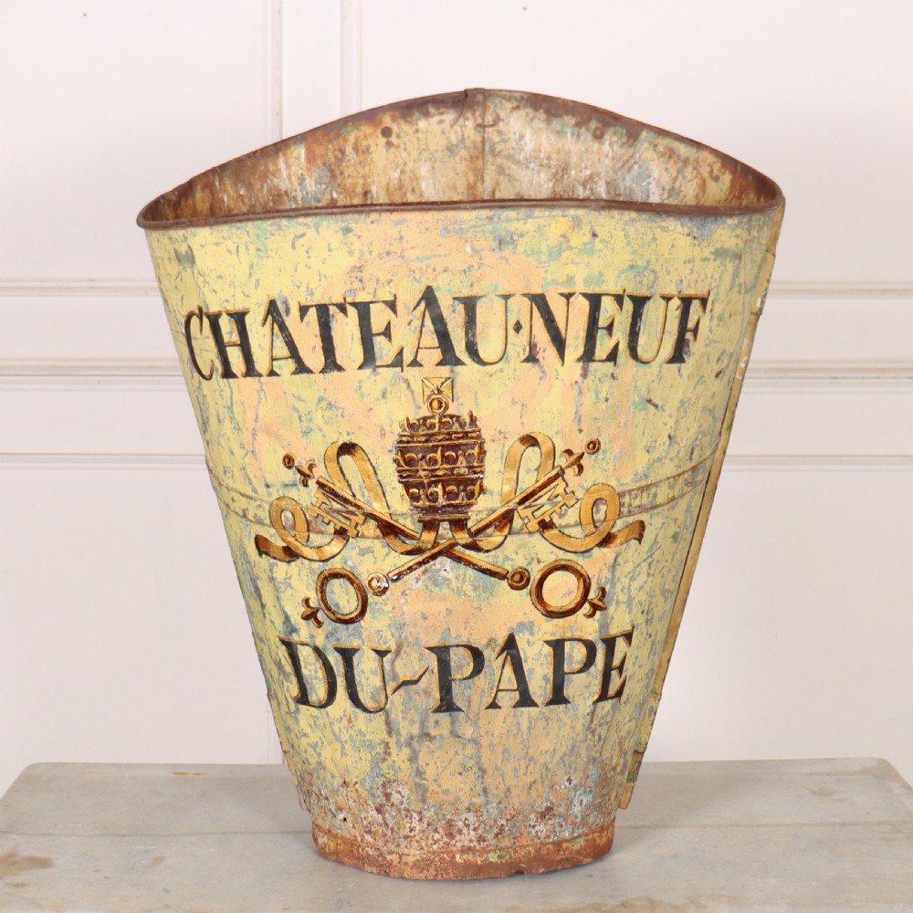 19th Century French Grape Hotte