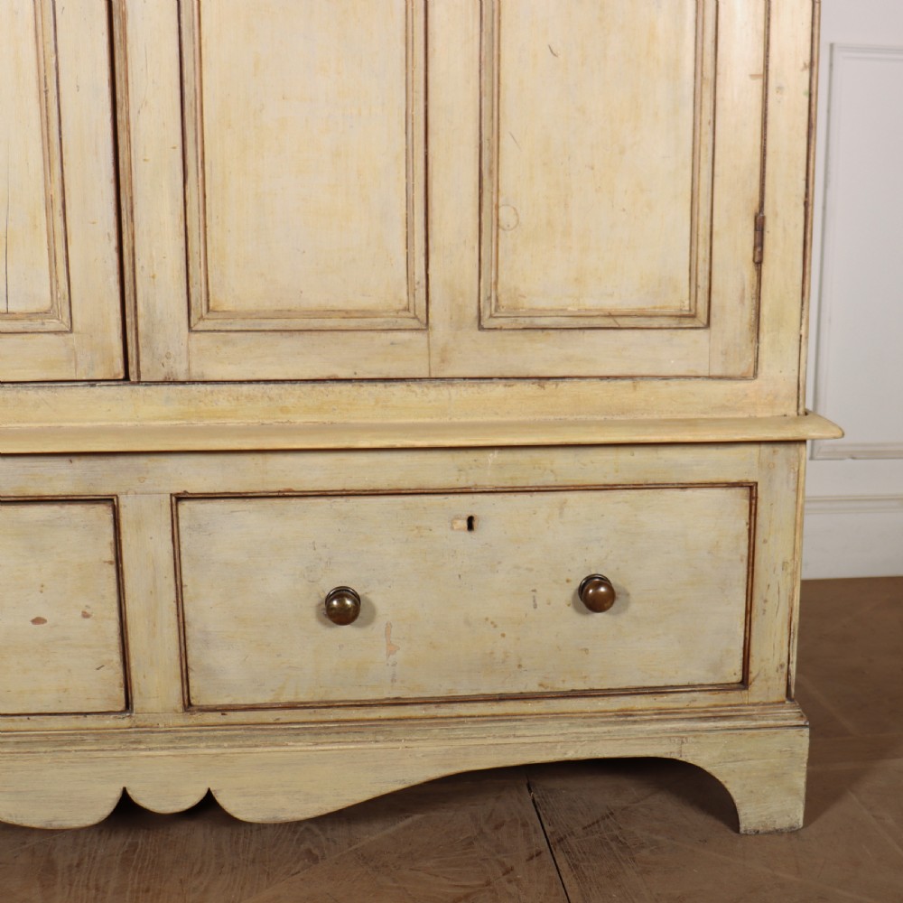 English Original Painted Food Cupboard View IV