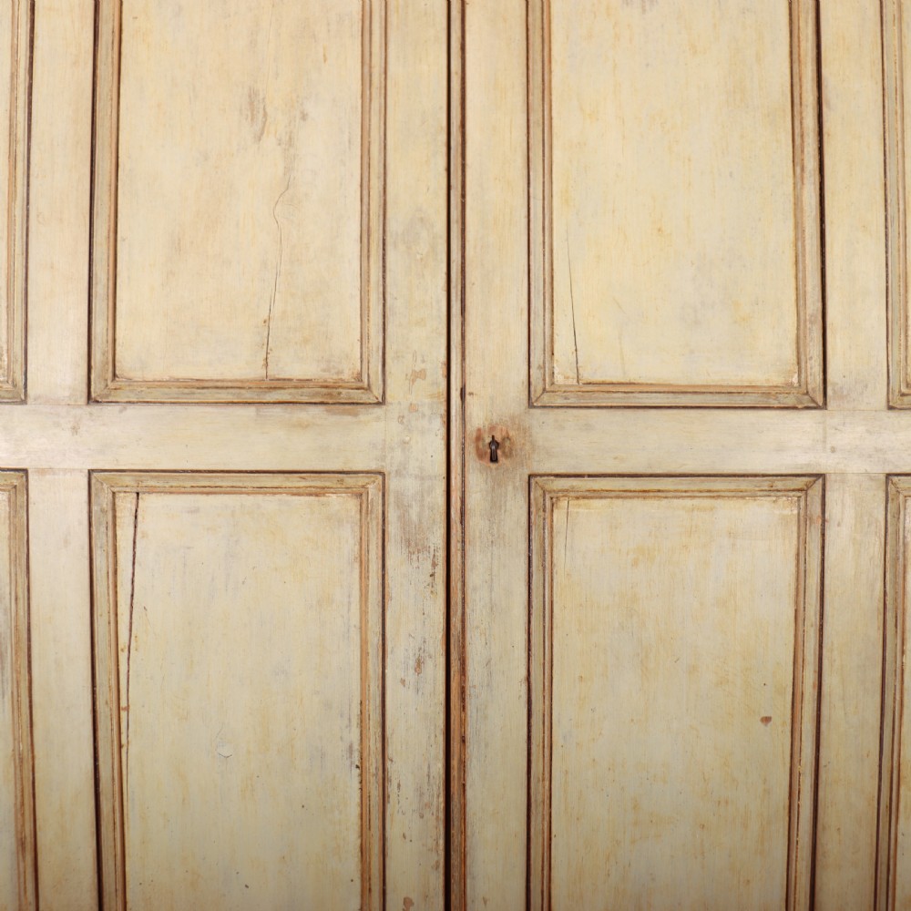 English Original Painted Food Cupboard View VI