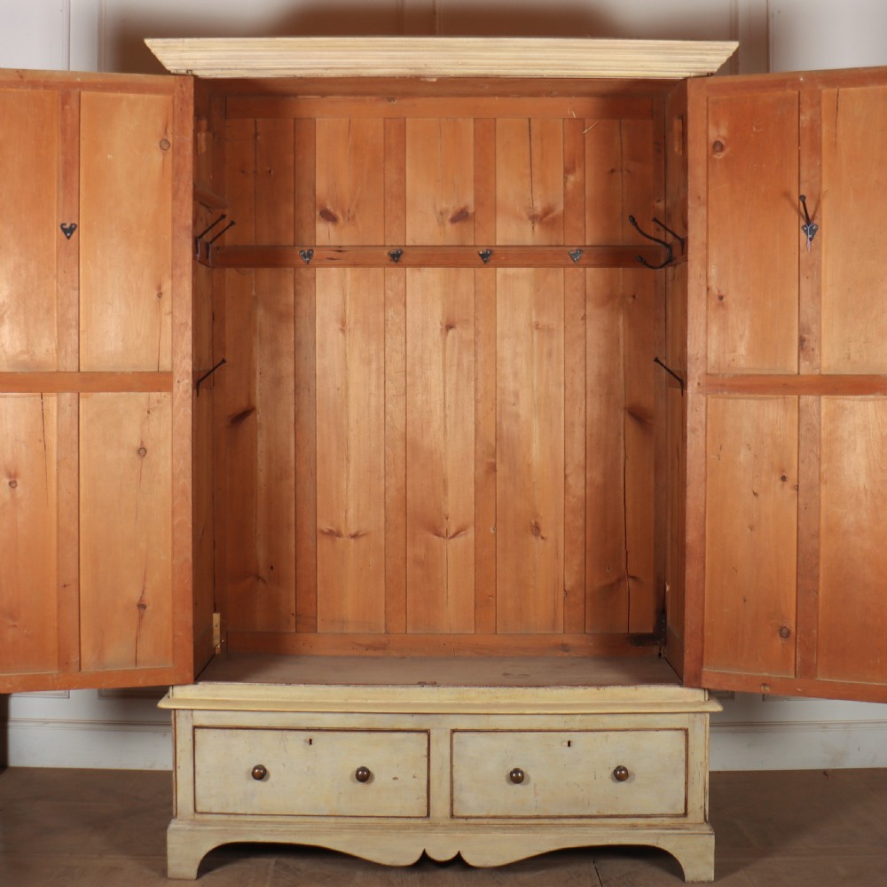 English Original Painted Food Cupboard View VII