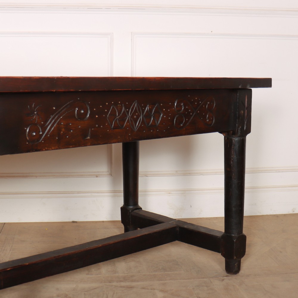 18th Century Spanish Monastry Table View II