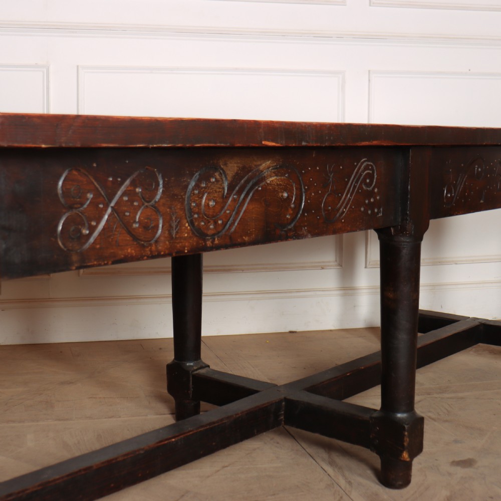 18th Century Spanish Monastry Table View III