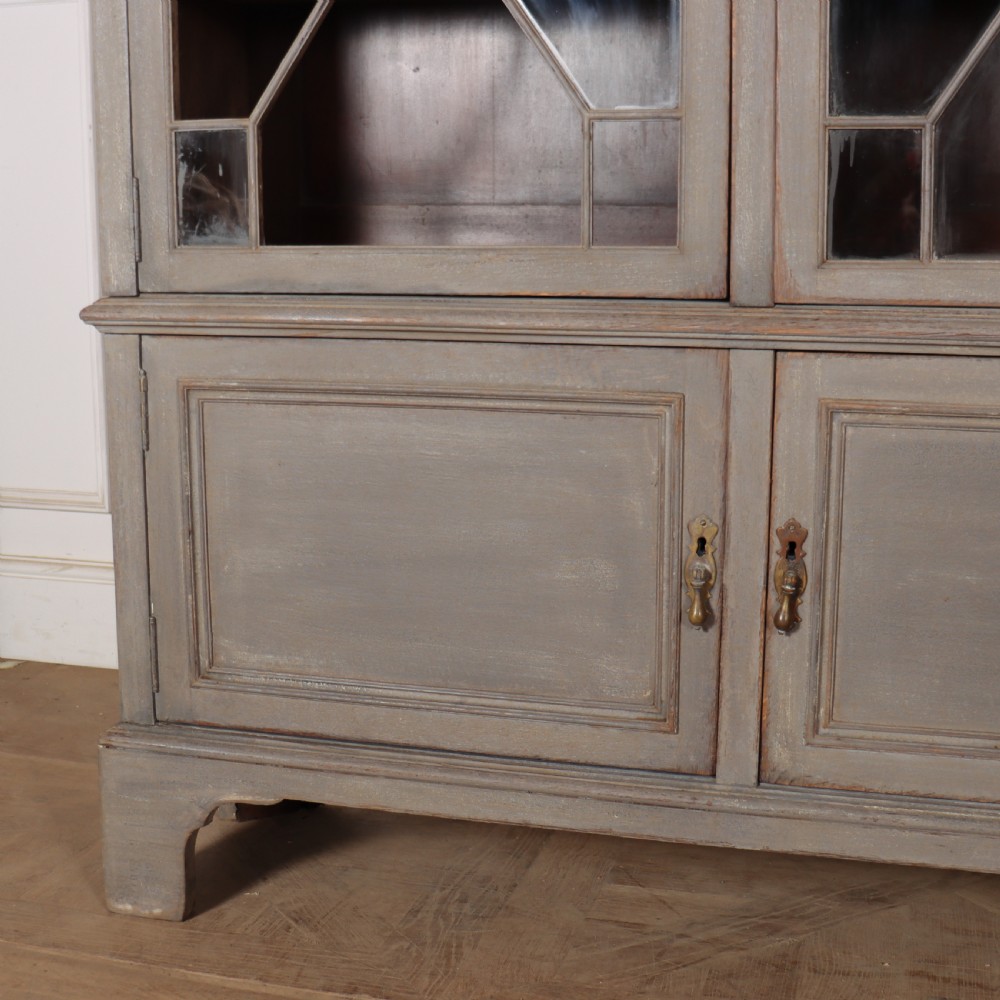 19th Century English Painted Bookcase View III