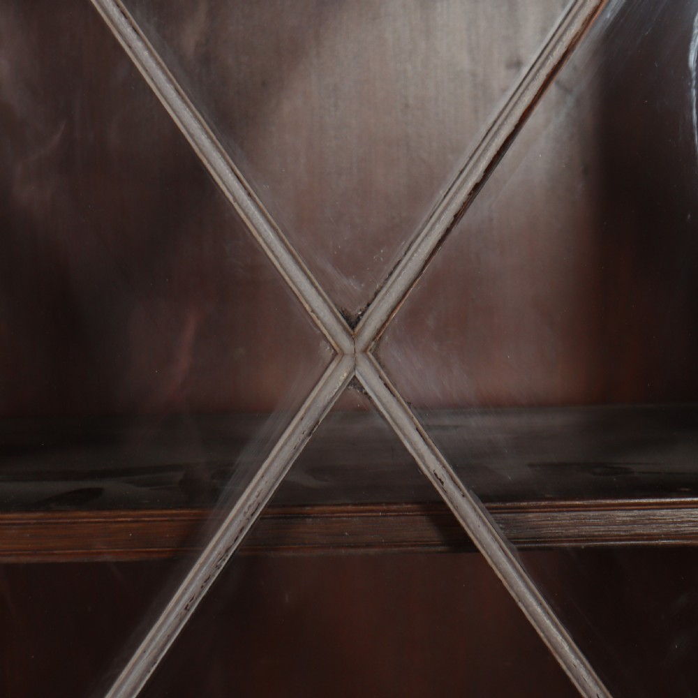 19th Century English Painted Bookcase View V