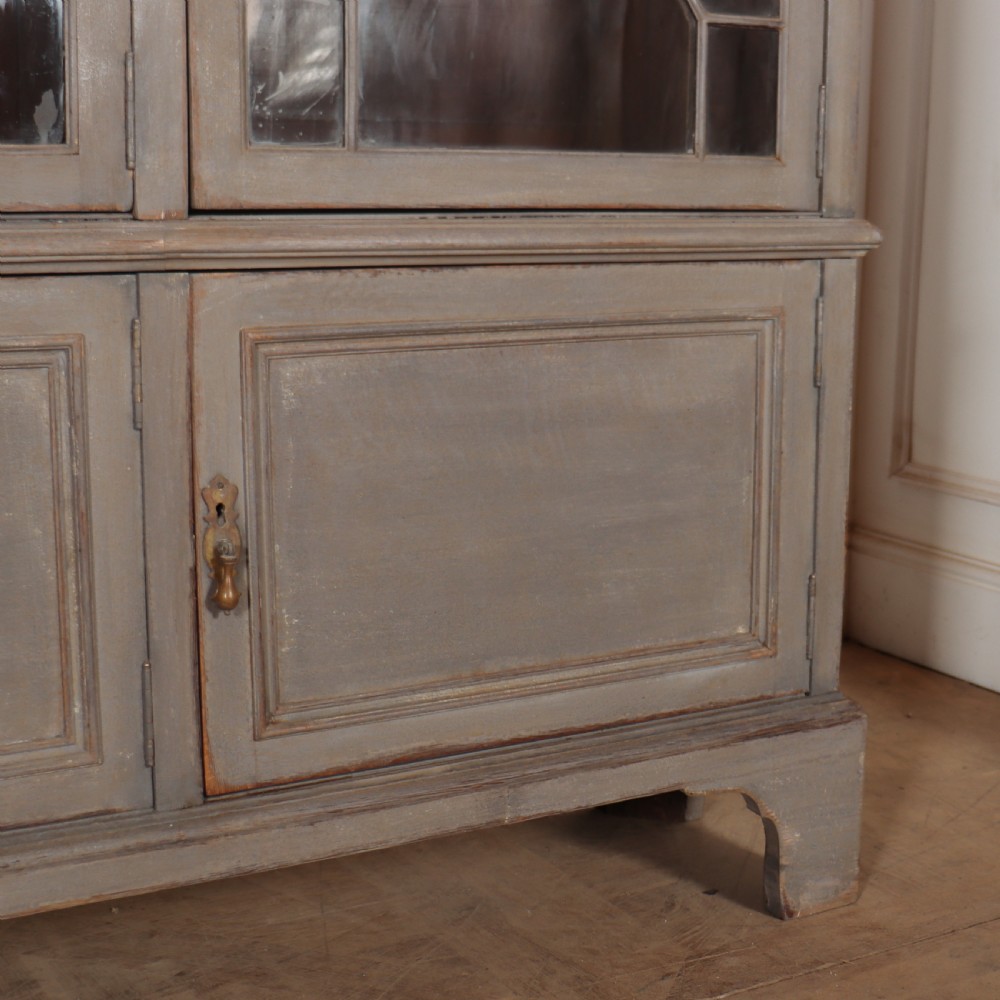 19th Century English Painted Bookcase View VI