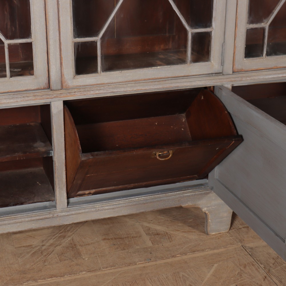 19th Century English Painted Bookcase View X