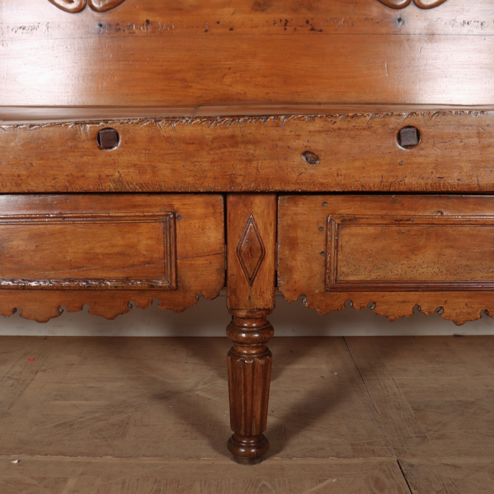 19th Century French Butcher's Block View IV
