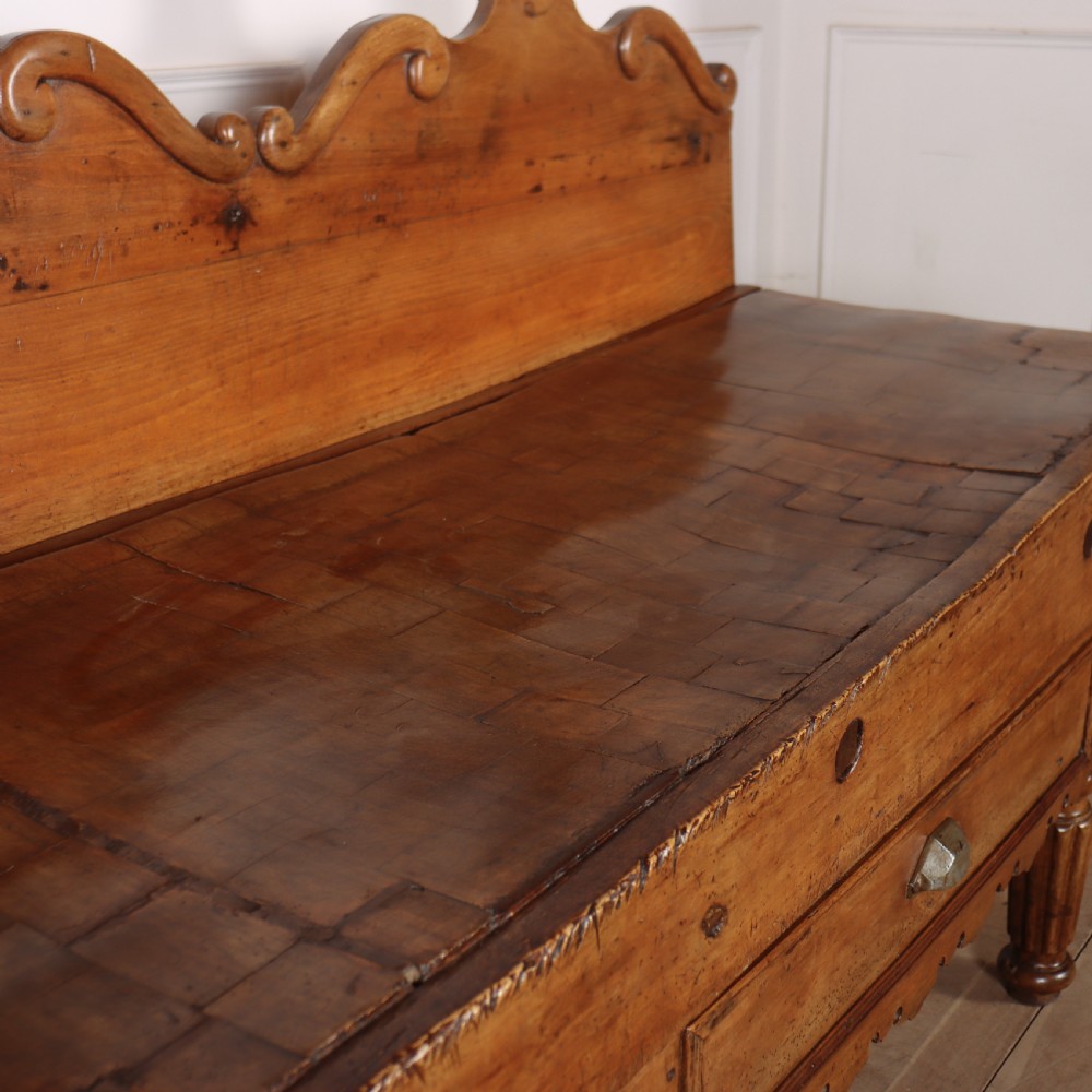 19th Century French Butcher's Block View IX