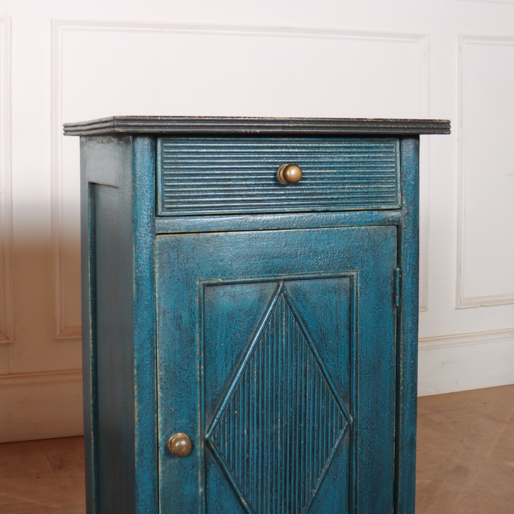 Pair of Swedish Painted Bedside Cupboards View IV