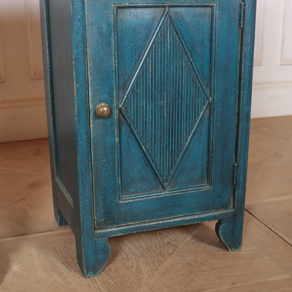 Pair of Swedish Painted Bedside Cupboards View V