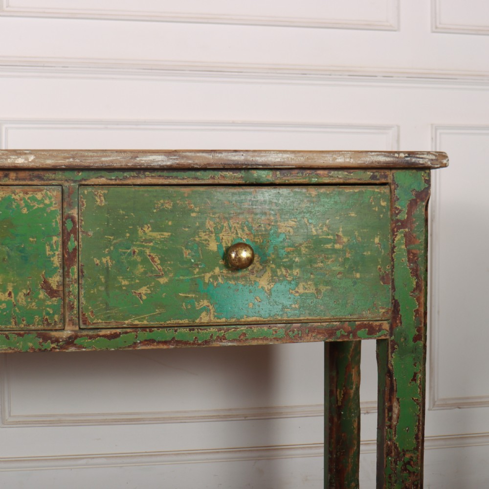 19th Century English Potboard Dresser Base View VI