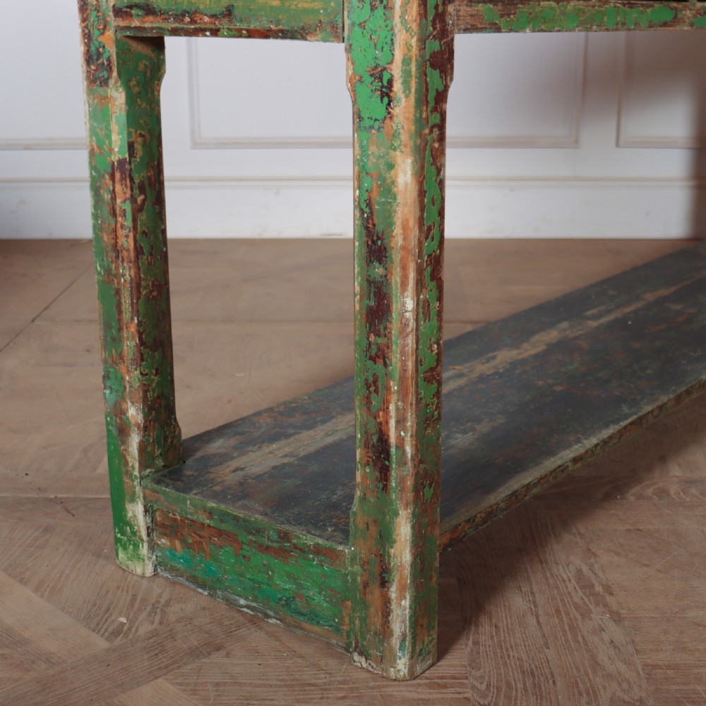 19th Century English Potboard Dresser Base View X
