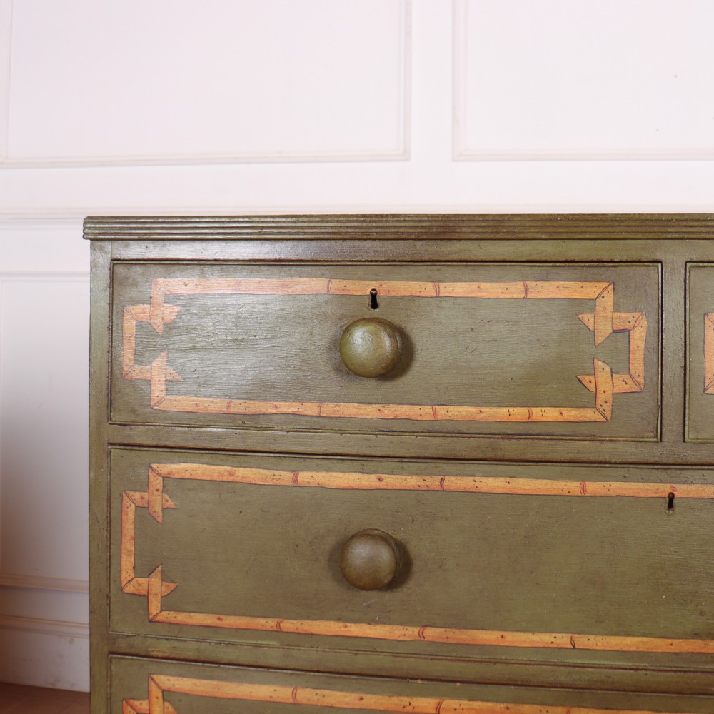 Georgian Painted Chest of Drawers View II
