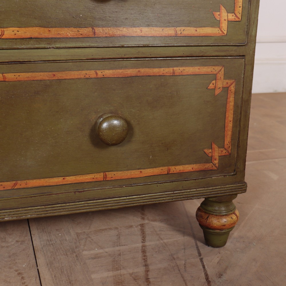 Georgian Painted Chest of Drawers View IV