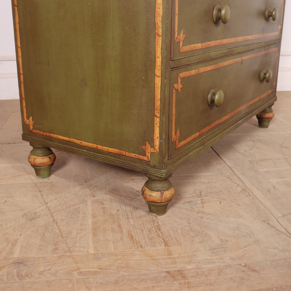 Georgian Painted Chest of Drawers View IX