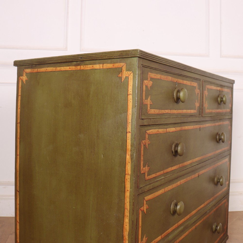 Georgian Painted Chest of Drawers View X