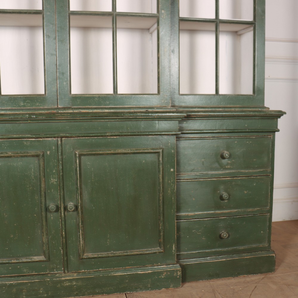 Painted Pine Breakfront Kitchen Cabinet View III