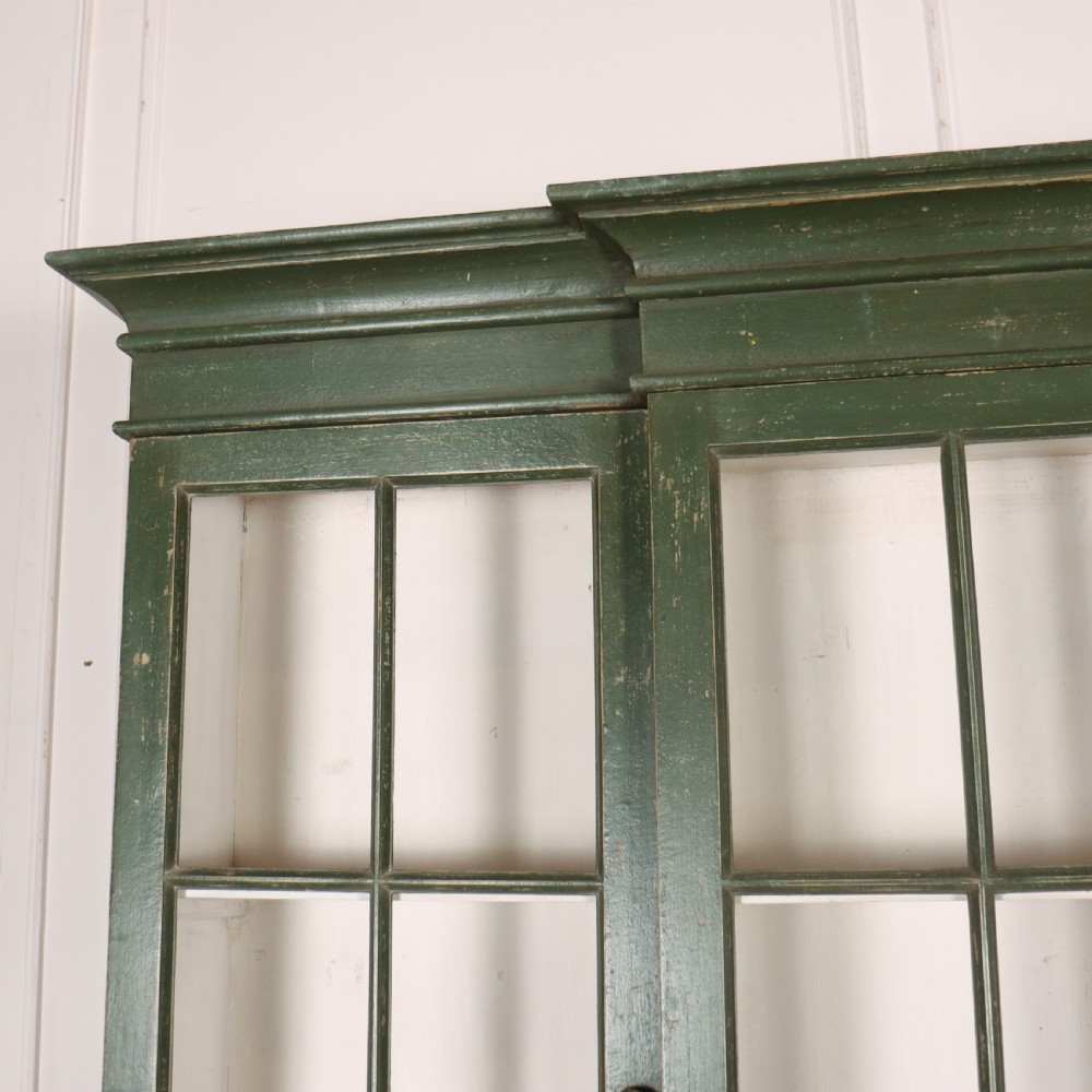 Painted Pine Breakfront Kitchen Cabinet View IV