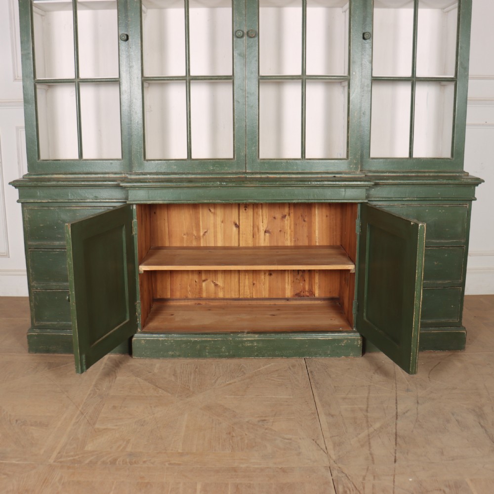 Painted Pine Breakfront Kitchen Cabinet View VIII