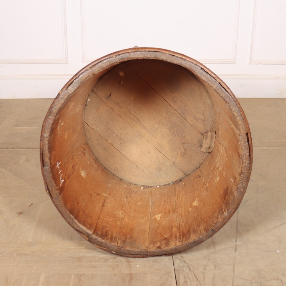 19th Century French Wooden Log Bin View V