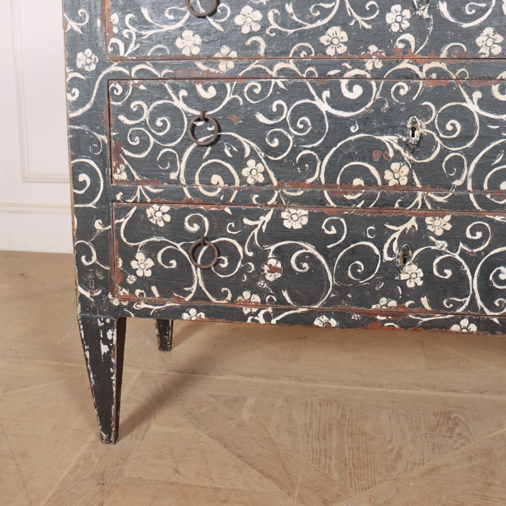 19th Century Spanish 3 Drawer Commode View V