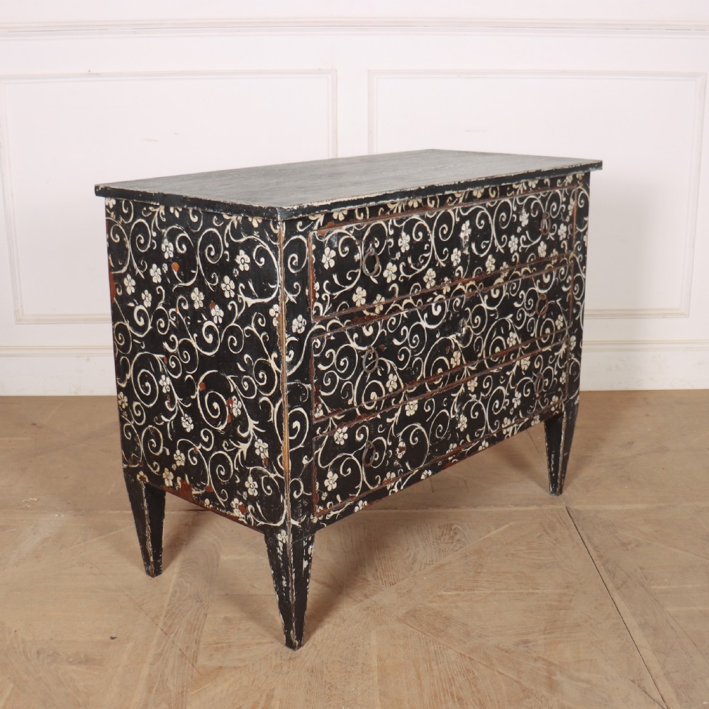 19th Century Spanish 3 Drawer Commode View VII