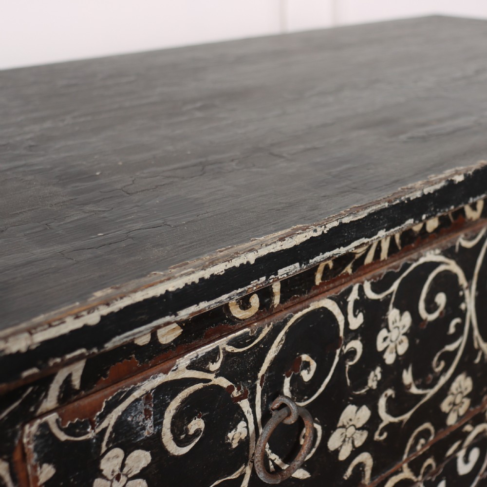 19th Century Spanish 3 Drawer Commode View X