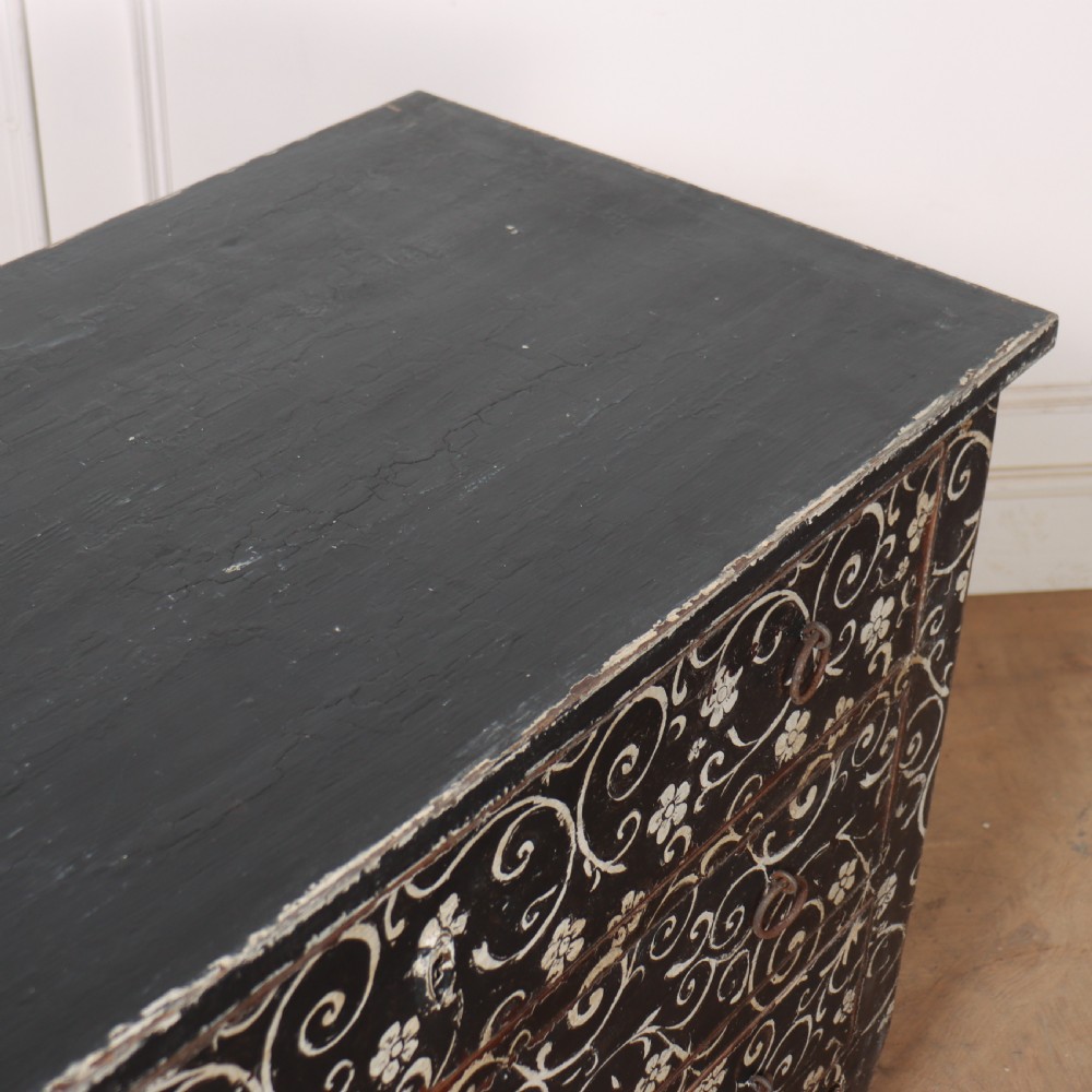 19th Century Spanish 3 Drawer Commode View XII
