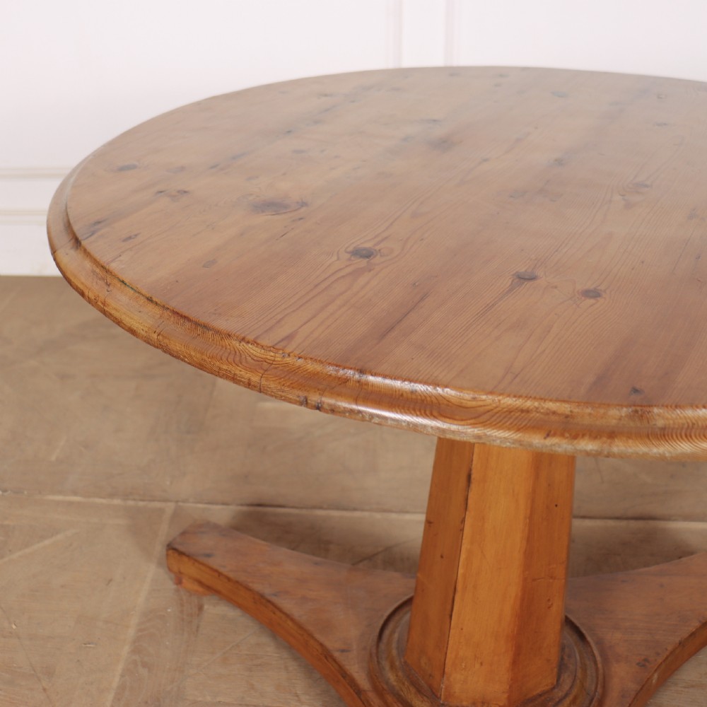 Antique Circular Breakfast Table View II