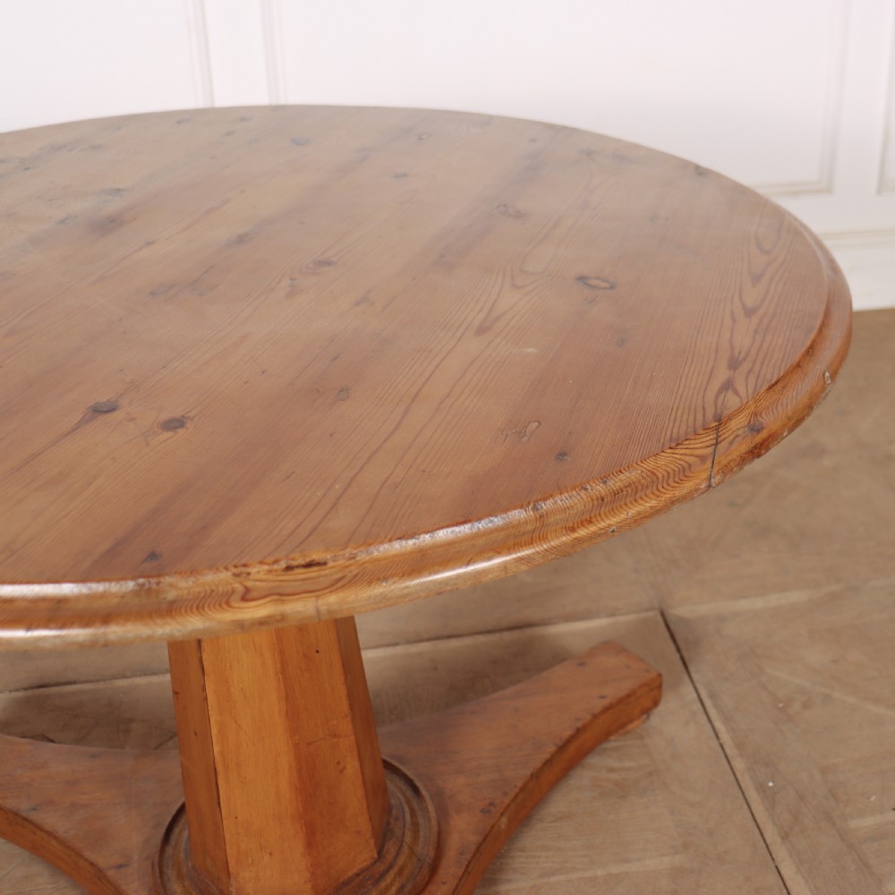 Antique Circular Breakfast Table View IV