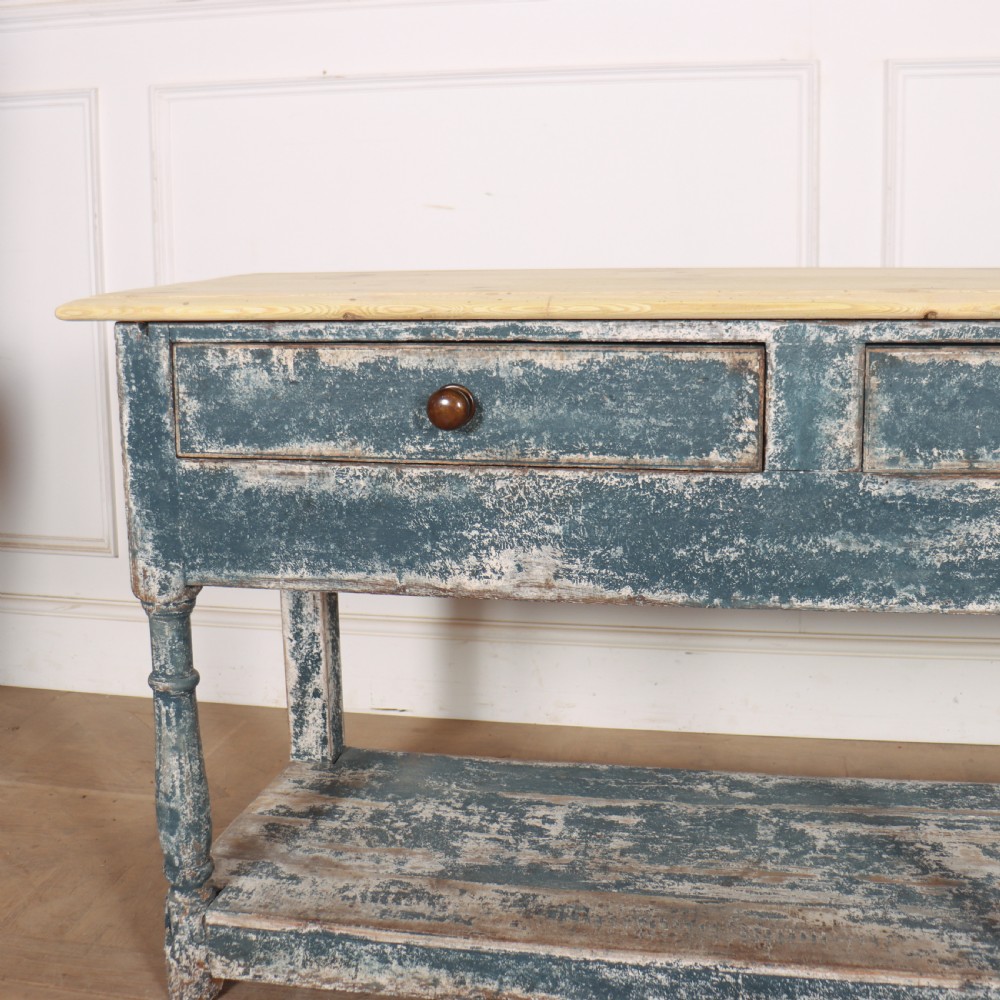 English Painted Dresser Base View II