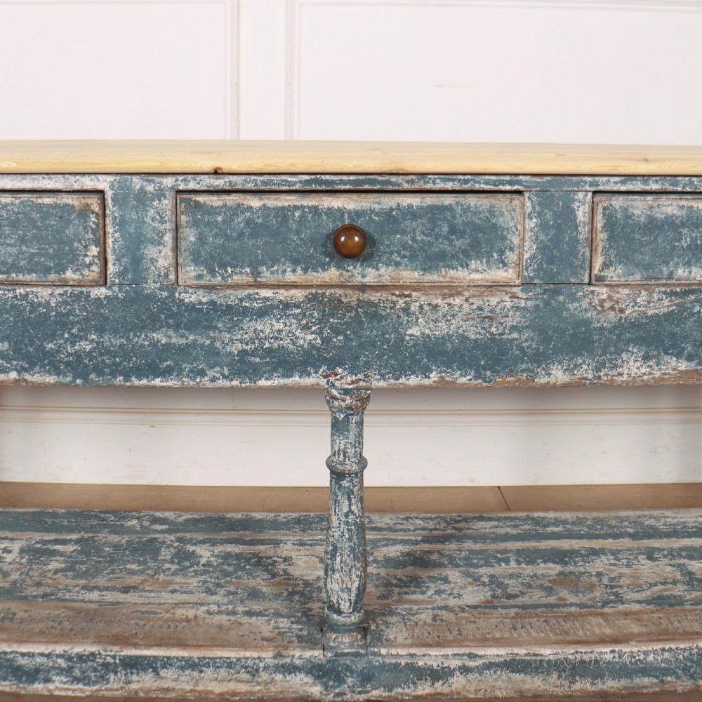 English Painted Dresser Base View III