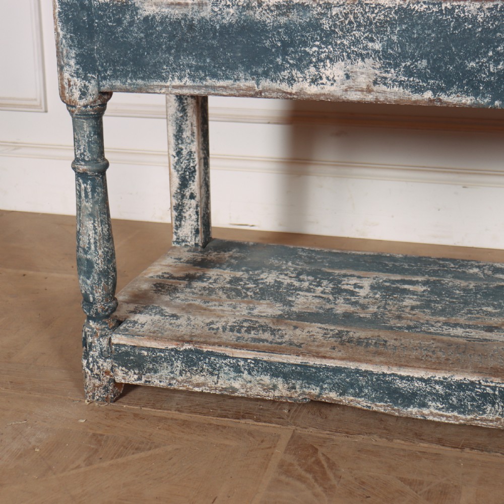 English Painted Dresser Base View VII