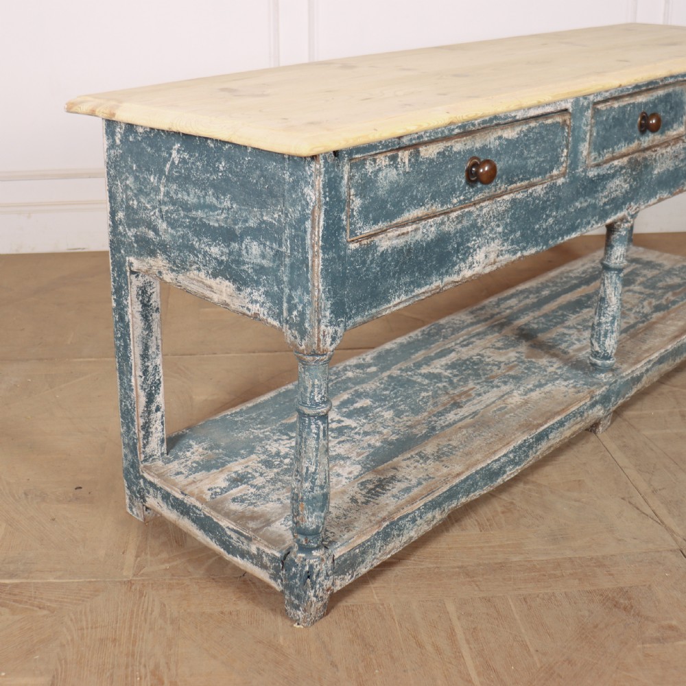 English Painted Dresser Base View VIII