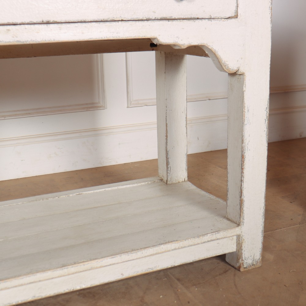 English Painted Pine Dresser Base View VI